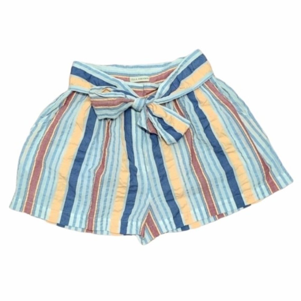 Ulla Johnson Stripped Mini Shorts Size 2